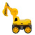 德国进口BIG 大号挖掘机玩具车可坐可骑挖土机儿童玩具男孩工程车汽车模型3-4-6岁