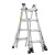 稳耐（werner）MTC-22CN 伸缩梯子多功能铝合金工程梯加厚1.7米至5.8米折叠人字梯工业两用梯带轮自锁