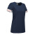  BURBERRY 巴宝莉 女士海军蓝混纺格纹袖口T恤衫 38773191 M 