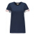  BURBERRY 巴宝莉 女士海军蓝混纺格纹袖口T恤衫 38773191 M 