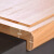 柏森优家 擀面板实木家用木制切菜板砧板加厚长方形超大和面揉面板大案板  实木擀面板小号60*40cm-双挡板