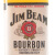 金宾（Jim Beam）洋酒 美国波本威士忌 750ml 纸盒装 带酒杯