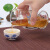 【蓝山水】豹霖 红茶茶具泡茶壶 玻璃冲茶器双耳杯陶瓷功夫茶具茶壶过滤