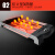 利仁（Liven）电烧烤炉家用电烧烤盘烧烤机无烟不粘韩式烤肉锅KL-D3600