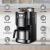 摩飞（Morphyrichards）咖啡机全自动磨豆家用办公非胶囊咖啡机 双层保温咖啡壶MR1028 豆粉两用