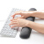 SANWA SUPPLY 大号键盘托护腕 键盘手腕垫 加厚防滑 透气表面 TOK-ERG5DGY-L 长款键盘垫