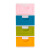 禧天龙Citylong 塑料收纳柜储物柜抽屉式儿童衣物整理柜 四层彩色42L 0227
