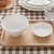 隆达骨瓷陶瓷餐具 调味碟圆形酱油醋小吃碟 火锅蘸料碟 纯白 纯白味碟 6个 4英寸