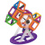 【京东早教】优彼（ubbie）磁力片积木 78片装 环保ABS材质 早教电子积木 儿童拼插益智玩具