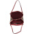 博柏利/巴宝莉 BURBERRY 女款HONEY系列古典玫瑰色格纹织物配皮手提单肩包 40223701