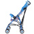 宝宝好605旅游便携版婴儿手推车轻便时尚折叠简易四轮儿童伞车舒适款蓝色