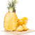 欢乐果园 海南香水菠萝 2粒装 单果1100-1400g 自营水果