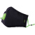 滴露Dettol PM2.5防护口罩（呼吸阀款）黑色 KN90级 防尘防雾霾 男女通用
