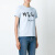 MSGM 女式LOGO印花T恤 2041MDM60 164296/82 浅蓝色 M