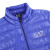 EA7 安普尼奥 阿玛尼 男士蓝色涤纶时尚薄款羽绒服 8NPB01 PN29Z 1586 L