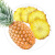 欢乐果园 海南香水菠萝 2粒装 单果1100-1400g 自营水果