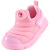 迪士尼 Disney 宝宝学步鞋运动鞋 毛毛虫童鞋休闲鞋0090粉色145mm/内长140mm