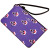 COACH 蔻驰 奢侈品 女士紫色印花PVC零钱包 F56027 SV/PX