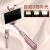 【自营仓】毕亚兹 无线蓝牙自拍杆神器 补光灯小镜子 适用于苹果手机/三星/小米/华为 U17(补光+蓝牙)玫瑰金