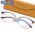 精工(SEIKO) 精工眼镜复古圆框近视眼镜框男女士 全框钛架近视眼镜架HC3012 C90咖啡金边 单镜架不含镜片