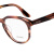 PRADA 普拉达 journal系列 女款茶色镜框茶色镜腿光学眼镜架眼镜框 VPR 18SF UEO 1O1 53MM