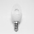 美的（Midea） LED节能灯泡 蜡烛尖泡 3W E14小螺口 3000K 暖白色 单只装
