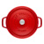 Staub 珐琅铸铁锅 搪瓷汤锅铸铁炖锅 20cm 樱桃红 经典系列