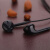 原焋Type-c耳机有线带麦风适用华为荣耀80/70/60/p50pronova10/小米13/12红米 A03款黑色（免转接线）