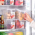 百露冰箱收纳盒食品级厨房食物蔬菜保鲜盒冷冻专用饺子水果鸡蛋储物盒 超值3个装(透明盖)