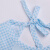 贝贝怡 儿童罩衣宝宝防水罩衣婴儿罩衣透气竹纤维吃饭衣141P032 淡蓝 M(18个月-3岁)