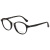 卡文克莱（Calvin Klein） 女款黑色镜框黑色镜腿光学眼镜架眼镜框 CK5874 004 48MM