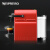 Nespresso 奈斯派索 胶囊咖啡机 Inissia 欧洲原装进口 意式家用小型迷你 全自动便携式咖啡机 C40 红色