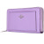 COACH 蔻驰 奢侈品 女士淡紫色皮质长款钱包皮夹 F52648 SV/LL