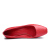 红蜻蜓 （RED DRAGONFLY） 浅口方头职场优雅中高跟简约时尚女鞋子WFB7566 红色 38