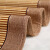 千姿居 床品家纺 天然碳化双面两用折叠竹凉席子 方格木纹 1.5米