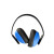代尔塔(DELTAPLUS） 隔音耳罩ABS外壳PVC软垫绝缘设计舒适轻便防噪音耳罩 103010 蓝色 1个