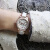 雷迈表（REIMAH） 手表 翼心动系列陶瓷表带女士手表石英女表6088L L6088.RW 女款介玫色