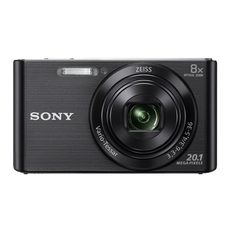 索尼（SONY） DSC-W830 数码相机 黑色（2010万有效像素 8倍光学变焦 25mm广角 全景扫描）