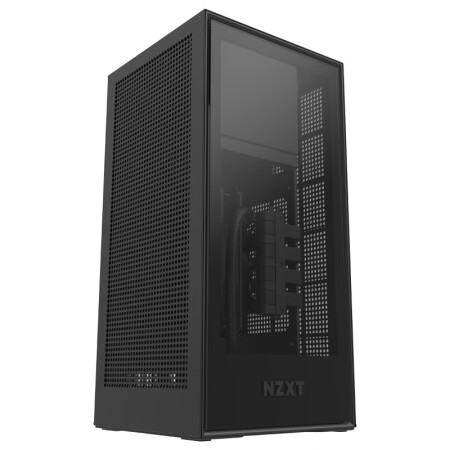 恩杰 NZXT H1 黑色 mini-ITX机箱（内含140水冷/650W金牌全模组电源/PCIE转接卡/支持显卡垂直安装）