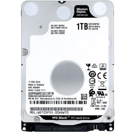 WesternDigital1TBSATA6Gbs720064MWD10SPSX