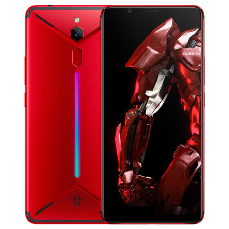 努比亚(nubia) 红魔2代游戏手机 Mars 烈焰红 全