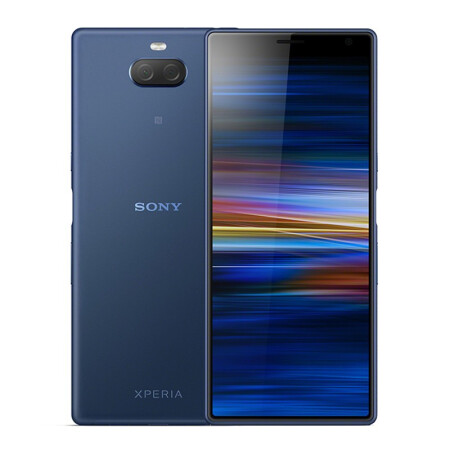 索尼（SONY） Xperia 10 Plus 21:9全高清宽屏显示屏 4K视频摄录 AI侧屏感应 海军蓝