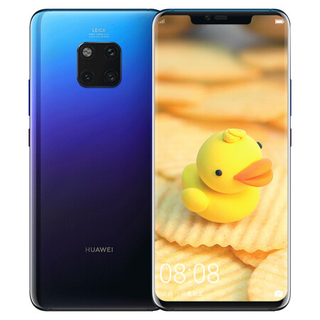 华为(huawei) 华为mate20 pro 手机 极光色 全网通 6gb 128gb 3d面部