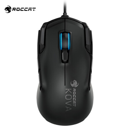 德国冰豹(ROCCAT)幽灵豹Kova AIMO艾摩 游戏鼠标 有线鼠标 电竞鼠标 RGB灯效 黑色