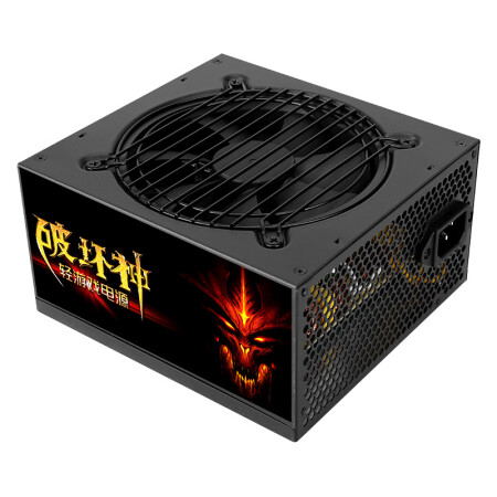 先马（SAMA）破坏神650 额定功率500W 台式机电脑电源 智能温控/主动式PFC/12cm静音风扇/背部走线/三年质保,降价幅度15.6%