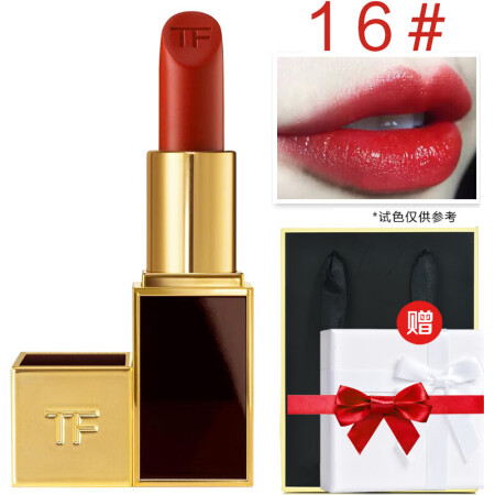 汤姆福特（TOM FORD）TF口红唇膏黑金黑管唇膏3g 16#SCARLET ROUGE番茄红,降价幅度13.4%