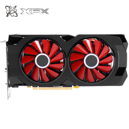 讯景（XFX）RX 580 4G 2048SP 黑狼版 1286MHz/7GHz 256bit GDDR5 显卡