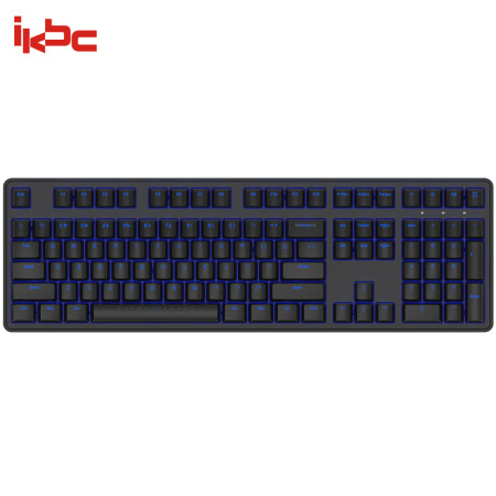 ikbc raceman系列 R300 108键 樱桃轴  单背光 游戏键盘 机械键盘 银轴