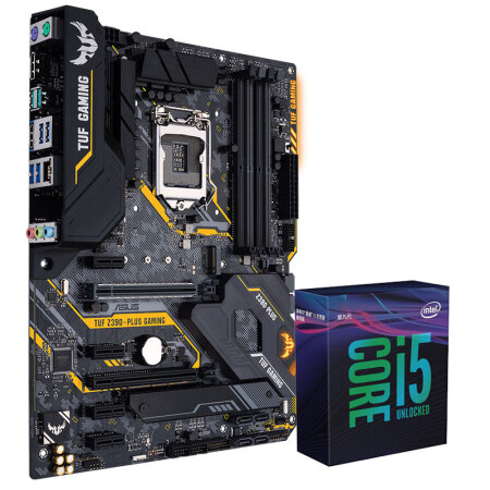 华硕 （ASUS）TUF Z390-PLUS GAMING (WI-FI)主板+英特尔（Intel）I5 9600K CPU处理器板U套装