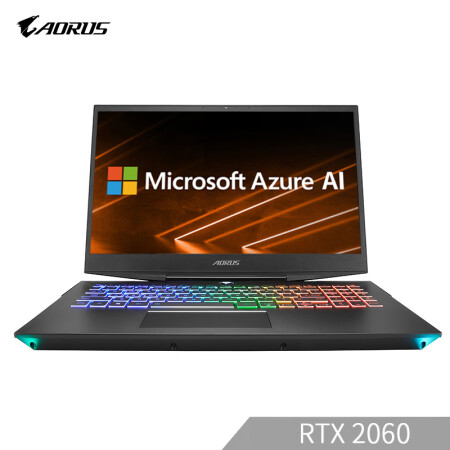 技嘉AORUS15 15.6英寸窄边AI智能游戏本（i7-8750H RTX2060 16G 512GM.2+2T 144Hz FHD killer网卡 RGB键盘）